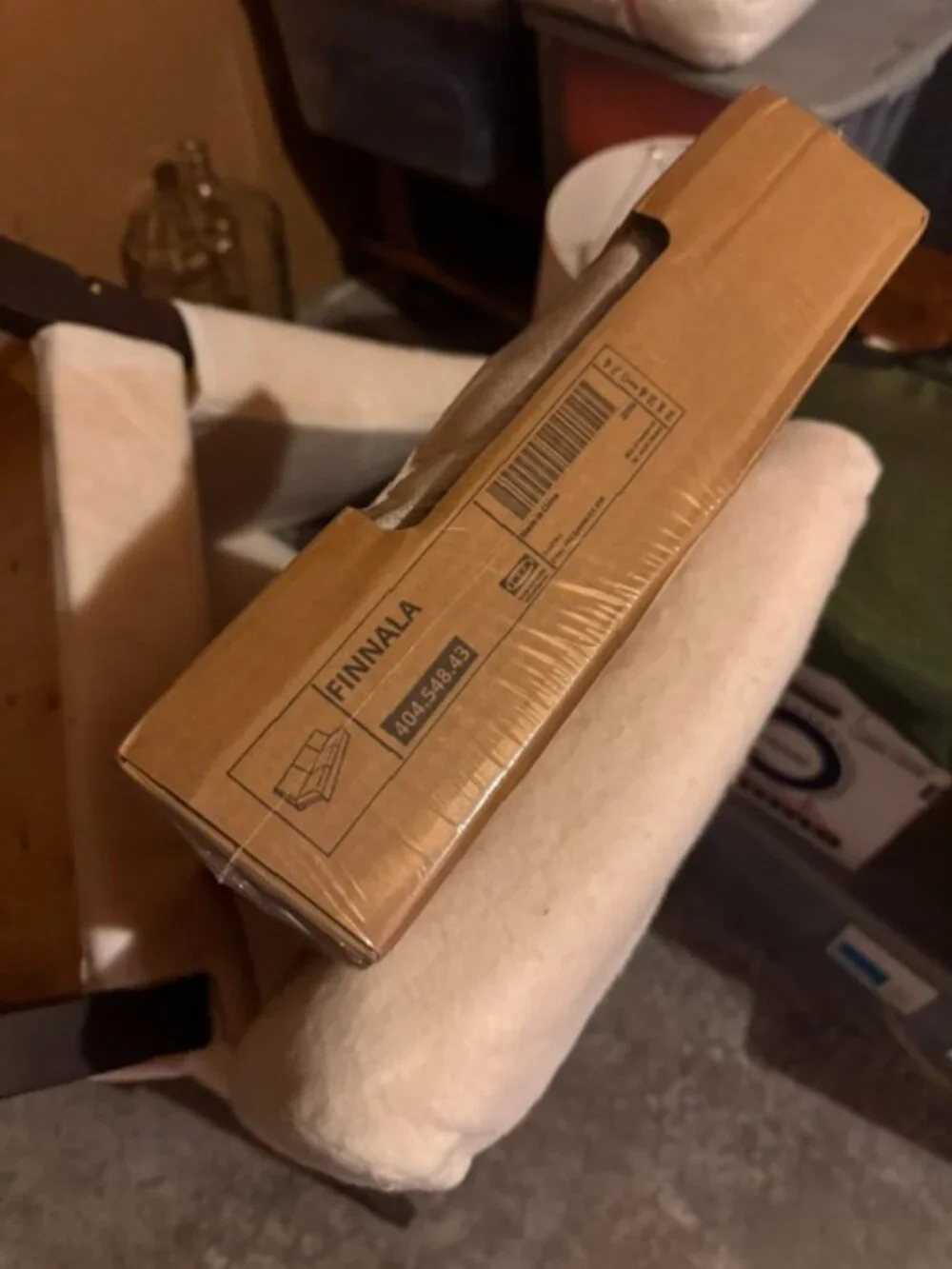 IKEA FINNALA Cover for Sofa Section Gunnared Beige 404.548.43-NEW